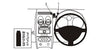 ProClip Fahrzeughalter für Rechtslenker 653965 - Mittelbefestigung - Nissan Dualis 07-15, Nissan Qashqai +2 09-13, Nissan Qashqai 07-13