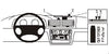 ProClip Fahrzeughalter 213403 - Taxameter - Volkswagen Passat 97-05½
