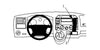 ProClip Fahrzeughalter 213440 - Extra starke Montageplattform. - Volkswagen T5 Transporter/Pickup 03-09