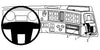 ProClip Fahrzeughalter 213459 - hoch strength mounting platform. - Volvo FH series 09-12, Volvo NH series 09-12, Volvo FH/NH series 09-12 und weitere