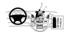 ProClip Fahrzeughalter 213462 - Mittelbefestigung, extra starke Montageplattform. - Mercedes Benz Sprinter 00-06