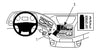 ProClip Fahrzeughalter 213465 - Mittelbefestigung, extra starke Montageplattform. - Mercedes Benz Actros 03-13
