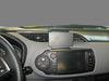 ProClip Fahrzeughalter 213537 - Mittelbefestigung, extra starke Montageplattform. - Toyota Yaris 15-20