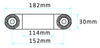 Pedestal Mount 215534 Einzelteil für Sockelhalterungen