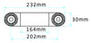 Pedestal Mount 215549 Einzelteil für Sockelhalterungen