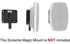 Zubehör 216024 Befestigungsadapter für Scosche Magic Mount Charge