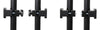 Pedestal Mount 216114 Rohr-Befestigung mit Montageplatte