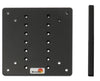 Montageplatte 216138 Mit Vesa 75/100 + multiple AMPS Löcher. 120x120 mm, Dicke 9 mm.