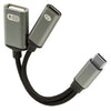 Zubehör - 216478 - USB-C-Splitter zum Laden über USB-C (60W PD) und USB-A (Daten)