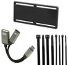 Zubehör - 216479 - USB-C-Splitter zum Laden über USB-C (60W PD) und USB-A (Daten), mit Kabelhalterung und Kabelbinder