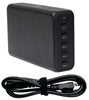 Zubehör 217096 - 5-Port USB-C Ladegerät, 300W mit US Kabel
