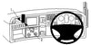 ProClip Fahrzeughalter für Rechtslenker 313474 - Winkelbefestigung, hoch. Hochfeste Montageplattform. - Scania R-series 10-16, Scania G-series 10-18