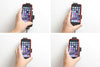 Gerätehalter 521662 mit Ladefunktion - für Smartphones - Apple iPhone 6S, Apple iPhone 7, Apple iPhone 8 und weitere