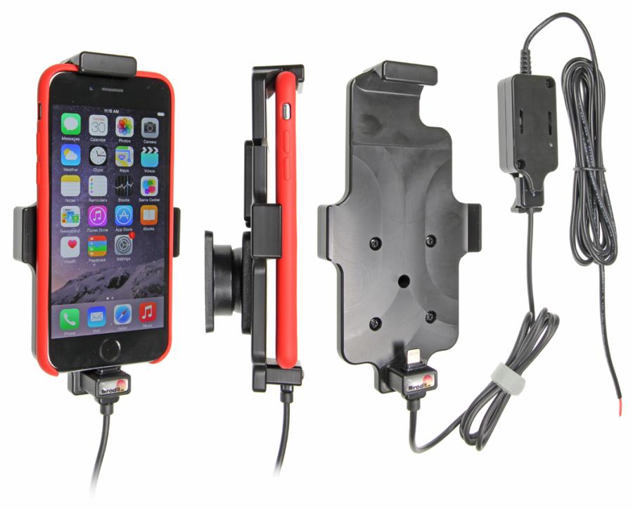 Gerätehalter 527662 mit Ladefunktion - für Smartphones - Apple iPhone SE 2nd Gen 2020, Apple iPhone 7, Apple iPhone 8 und weitere