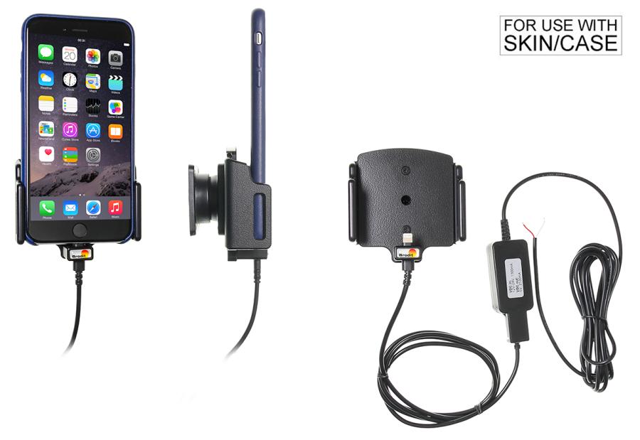 Gerätehalter 527667 mit Ladefunktion - für Smartphones - Apple iPhone Xs, Apple iPhone Xs Max, Apple iPhone X und weitere
