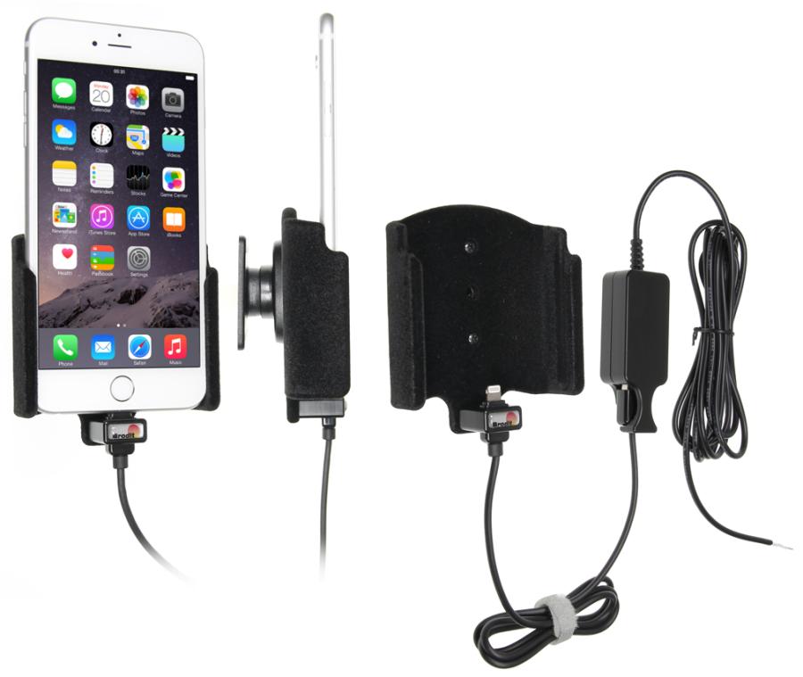 Gerätehalter 527804 mit Ladefunktion - für Smartphones - Apple iPhone 6S Plus, Apple iPhone 7 Plus, Apple iPhone 8 Plus und weitere