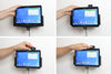 Gerätehalter 536632 mit Ladefunktion - für Tablets - Samsung Galaxy Tab 4 10.1 SM-T535, Samsung Galaxy Tab 4 10.1 SM-T530, Samsung Galaxy Tab 4 10.1 SM-T531