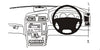 ProClip Fahrzeughalter für Rechtslenker 602778 - Rechtsbefestigung - Volvo S60 00-10, Volvo V70 N 00-08, Volvo XC70 00-07