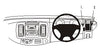 ProClip Fahrzeughalter für Rechtslenker 603198 - Rechtsbefestigung - Opel Vivaro 02-14, Renault Trafic 02-14, Vauxhall Vivaro 02-14 und weitere