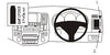 ProClip Fahrzeughalter für Rechtslenker 603272 - Rechtsbefestigung - Lexus RX Series 04-09