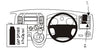 ProClip Fahrzeughalter für Rechtslenker 603278 - Rechtsbefestigung - Volkswagen T5 Transporter/Pickup 03-09, Volkswagen Caravelle 04-09