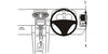 ProClip Fahrzeughalter für Rechtslenker 603362 - Rechtsbefestigung - Volvo C70 06-15, Volvo S40 04-12, Volvo C30 07-15 und weitere