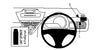 ProClip Fahrzeughalter für Rechtslenker 604292 - Rechtsbefestigung - Toyota iQ 09-19