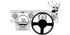 ProClip Fahrzeughalter für Rechtslenker 604566 - Rechtsbefestigung - Mini Countryman 10-16, Mini Paceman 13-16, Mini Cooper Countryman 10-16