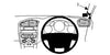 ProClip Fahrzeughalter für Rechtslenker 604591 - Rechtsbefestigung - Citroen C4 II 11-18, Citroen DS4 11-18
