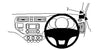 ProClip Fahrzeughalter für Rechtslenker 604690 - Rechtsbefestigung - Kia Rio 12-17