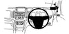 ProClip Fahrzeughalter für Rechtslenker 604735 - Rechtsbefestigung - Vauxhall Zafira C 12-19, Opel Zafira C 12-19