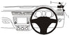 ProClip Fahrzeughalter für Rechtslenker 604887 - Rechtsbefestigung - Skoda Octavia III 13-21