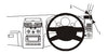 ProClip Fahrzeughalter für Rechtslenker 604908 - Rechtsbefestigung - Volkswagen Touran 03-15