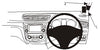 ProClip Fahrzeughalter für Rechtslenker 604994 - Rechtsbefestigung - Nissan Qashqai 14-21