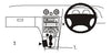 ProClip Fahrzeughalter für Rechtslenker 632611 - Konsolenbefestigung - Mazda MX-5 98-05