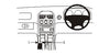 ProClip Fahrzeughalter für Rechtslenker 633158 - Konsolenbefestigung mit Kippgelenk - Holden Commodore VY 02-07, Holden Calais 03-06, Holden Executive 03-07