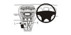 ProClip Fahrzeughalter für Rechtslenker 633527 - Konsolenbefestigung- NUR für Ambiente 05-13, Classic 05-13, Elegance 05-13, RS 05-13, Scout 07-13 - Skoda Octavia II 05-13