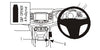 ProClip Fahrzeughalter für Rechtslenker 634947 - Konsolenbefestigung rechts. - Holden Commodore VF 14-17