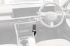 ProClip Fahrzeughalter für Rechtslenker 636092 - Konsolenbefestigung - Hyundai Sonata 24-26