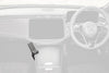 ProClip Fahrzeughalter für Rechtslenker 636135 - Konsolenbefestigung - Mercedes Benz E-Klasse, Limo 24-26, Mercedes Benz E-Klasse und weitere
