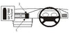 ProClip Fahrzeughalter für Rechtslenker 652015 - Mittelbefestigung - Mercedes Benz 124 (200-500E) 86-94
