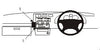 ProClip Fahrzeughalter für Rechtslenker 652099 - Winkelbefestigung - Toyota RAV 4 94-00