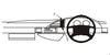 ProClip Fahrzeughalter für Rechtslenker 652118 - Mittelbefestigung - Fiat Ulysse 95-01, Peugeot 806 95-01, Peugeot Expert 97-06 und weitere
