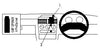 ProClip Fahrzeughalter für Rechtslenker 652129 - Mittelbefestigung - Vauxhall Tigra 95-04, Opel Combo 95-01, Vauxhall Combo 95-01 und weitere