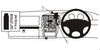ProClip Fahrzeughalter für Rechtslenker 652380 - Mittelbefestigung - Isuzu Trooper 97-04, Vauxhall Monterey 97-05, Holden Jackaroo 97-03 und weitere