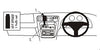 ProClip Fahrzeughalter für Rechtslenker 652399 - Mittelbefestigung - Toyota 4Runner 96-99