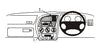 ProClip Fahrzeughalter für Rechtslenker 652467 - Mittelbefestigung - Peugeot 306 93-02