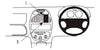 ProClip Fahrzeughalter für Rechtslenker 652673 - Mittelbefestigung - Peugeot 206 99-08
