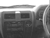 ProClip Fahrzeughalter für Rechtslenker 652749 - Mittelbefestigung - Toyota LandCruiser 90 97-02, Toyota Prado 97-02