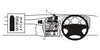 ProClip Fahrzeughalter für Rechtslenker 652800 - Mittelbefestigung- NICHT für Holzmaserungsplatten/Kevlar-Look - Saab 9-5 98-05